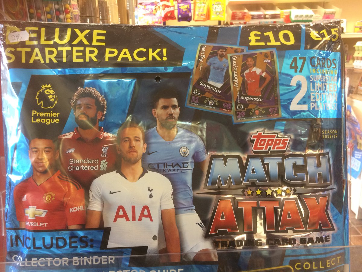 trudydavies1964's tweet photo. FOOTBALL CRAZY...
Match Attack Albums, Cards, Stickers now available in Woosnam & Davies News
#ShopLocal #Llanidloes #Woosnam #MatchAttack #Football #PremierLeague #IAA19 #Albums #Stickers
@retailexpress @ThisIsRN https://t.co/KD8qukMT8V