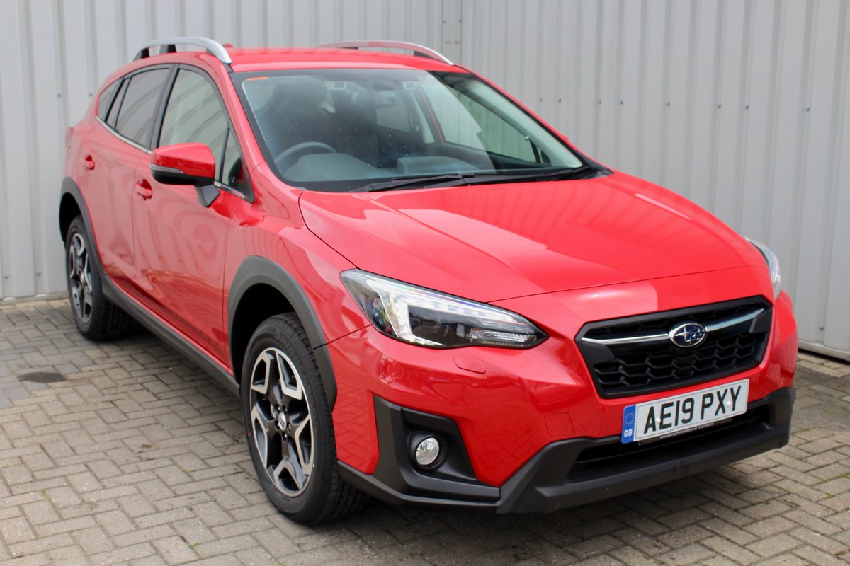 BuckStanCamb's tweet photo. **** Pre-registered Pure Red XV Special Offer ****

🚗 Subaru XV 2.0i SE Lineartronic + Eyesight 🚗
Registered May 2019
20 miles
List price £27,075 - Now £23,495

We only have one vehicle available so don't delay!

📲☎️ Call Kevin on 01223 841616
💻 https://t.co/774A3BhP4K https://t.co/ricESxwoDW