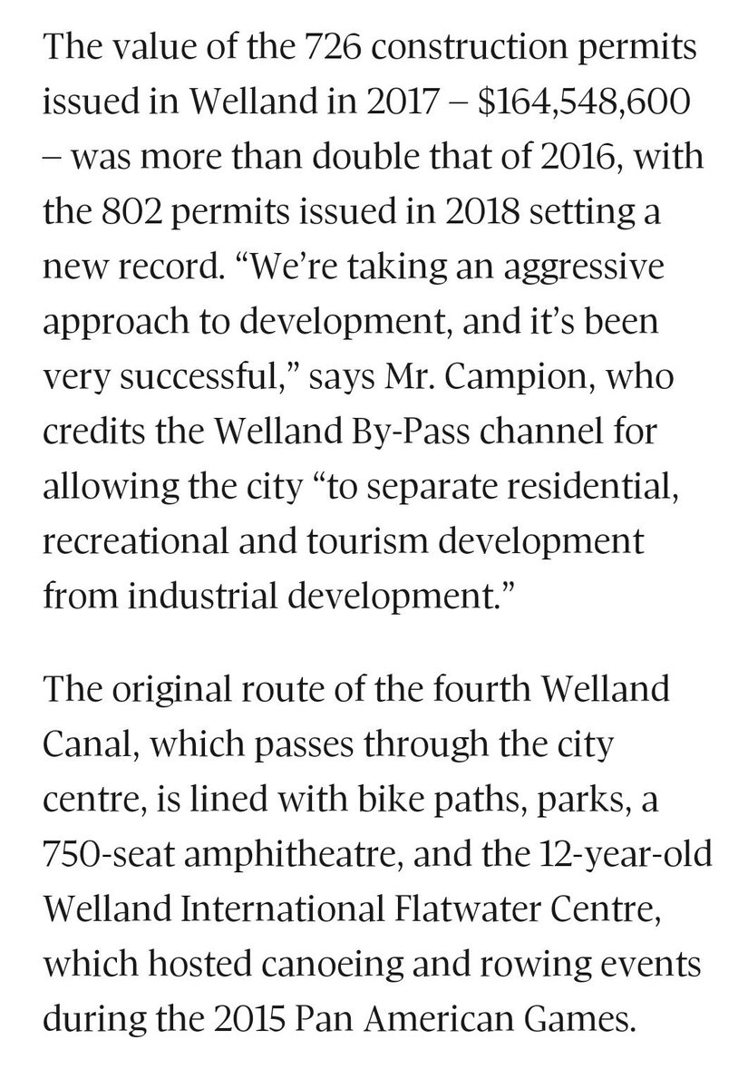 "All roads (and canals) lead to Welland"

The Globe &amp; Mail has picked up on the "unprecedented" growth in Welland's commercial and industrial real estate development: 
theglobeandmail.com/business/indus…