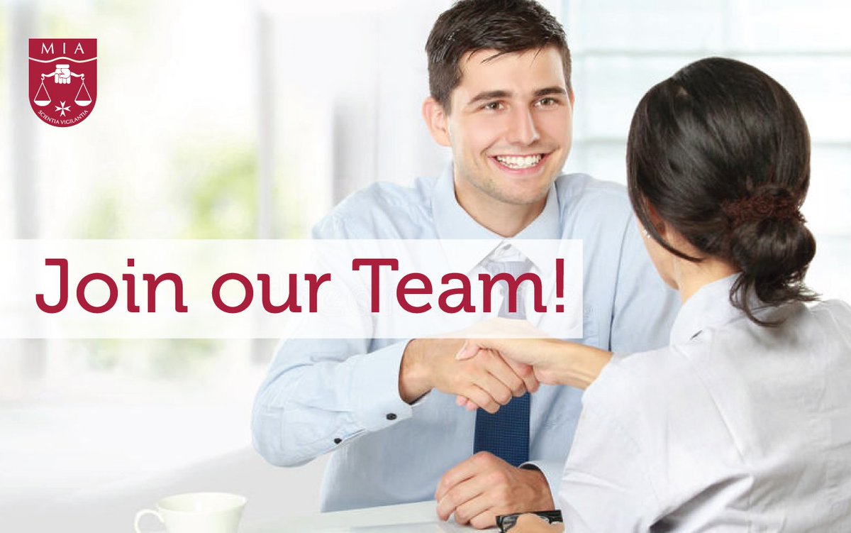 The MIA is looking for an Accountant to join the Technical Team! Go to bit.ly/2Im01dK to find out more about the vacancy!

#lookingfor #vacancy #accountant #join #malta