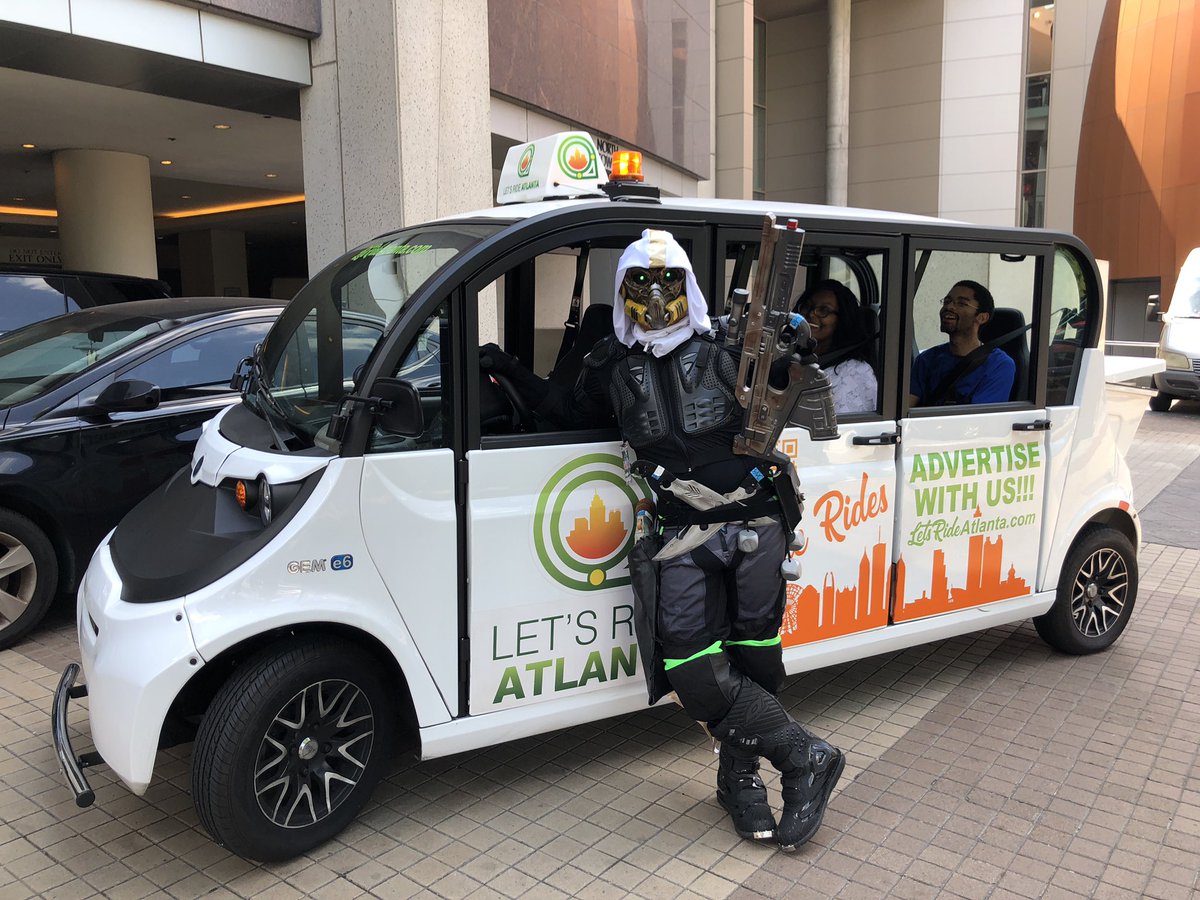letsrideatlanta's tweet photo. Memorial Day weekend flicks! Summer time in ATL comes at you fast 😎~ #MomoCon2019 #atljazzfest2019 https://t.co/qgg0uWIjCD