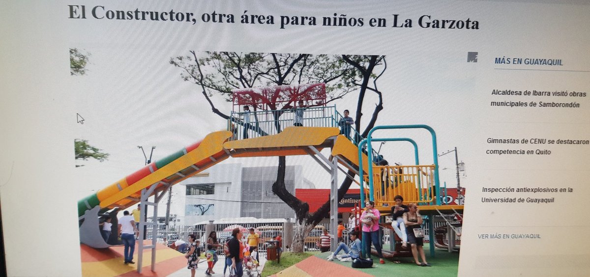 gabuchovera23's tweet photo. No se deberia de jugar con la ilusion de los niños al inaugurar un parque, que despues del acto inaguaral permanece cerrado al publico @alcaldiagye @cynthiaviteri https://t.co/QlgTDiAwze