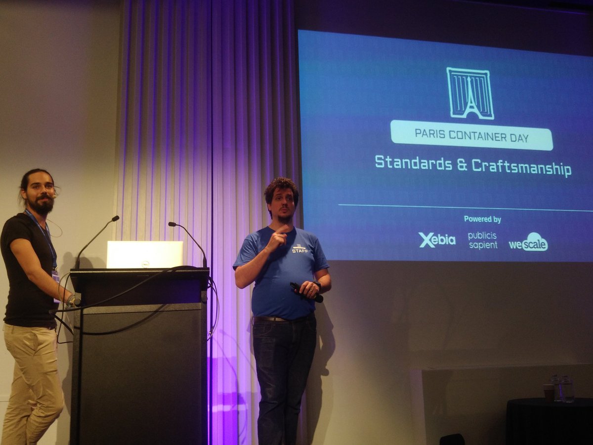 batchrisParis's tweet photo. #ContainerDayFR REX de @MatDimaj sur la mise en place d'un cluster @openshift dans #sddc #VMware #vsphere  pour @Paylib sur @ovh_fr par  @YesWeScale   et @XebiaFr Studio. ping @olesovhcom https://t.co/n2PAXO7mLA https://t.co/N4M0HFTmQb