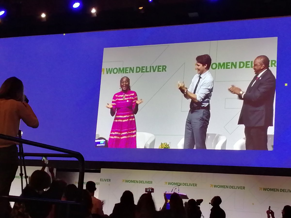 TashaWangMwansa's tweet photo. Yesterday marked the opening of the #WD2019. I was so honored to have been part of the opening plenary alongside four heads of states; @SahleWorkZewde @JustinTrudeau and the presidents of Ghana and Kenya. Such a powerful and revolutionary moment for all young people and females! https://t.co/fwmG39b0Yh