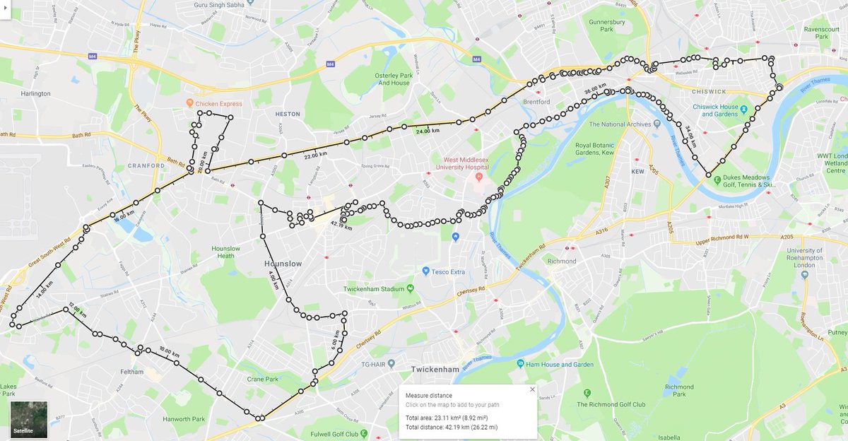 Hello Hounslow! 21st June 2019 .
Our marathon walk to raise funds for our charity is just 17 days away! Please support us! No donation is too small. Below is our route. You can donate at: uk.virginmoneygiving.com/fund/hellohoun…