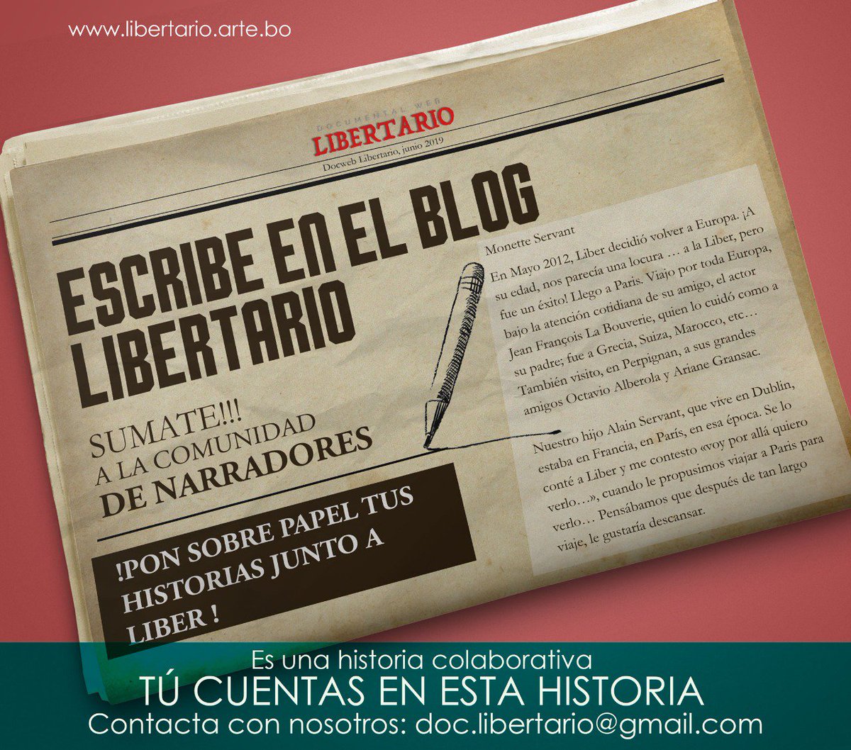 BoletinNh's tweet photo. Escribamos las enseñanzas y legado de #LiberForti visita nuestro blog y ayúdanos a que esta historia perdure para las nuevas generaciones.
#DocWeb #SegundoCiclo #Libertario #Transmedia #LiberForti #TiempoReal https://t.co/N6u18xuMnT