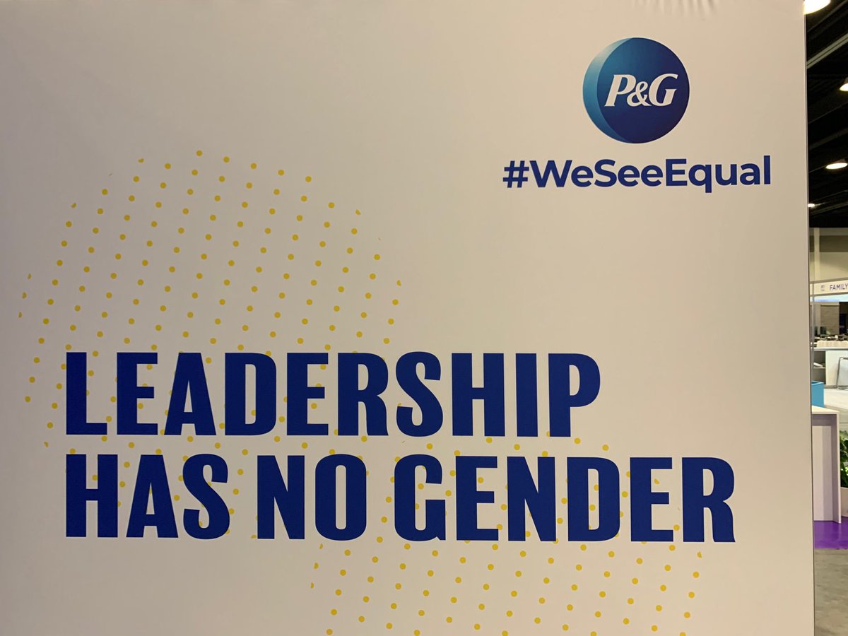 Great bags at the ⁦@ProcterGamble⁩ booth. #WeSeeEqual #wd2019