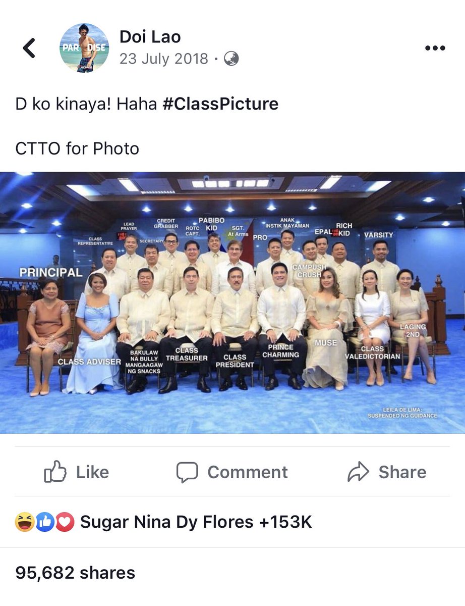 Elcid_Lao's tweet image. It’s been almost a year na pala... 🤣🤣🤣 #classpicture #senate #philippines #classmates