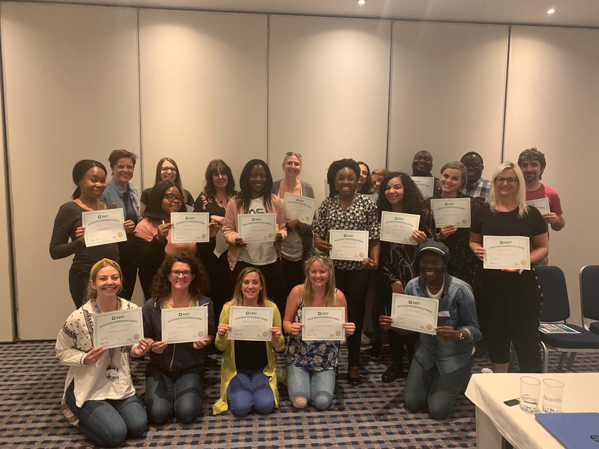 The latest cohort of care givers trained to support Suicide intervention. Amazing commitment from <a href="/NELFT/">North East London NHS Foundation Trust (NELFT)</a> to train so many staff in this very important area👏 #SuicidePrevention #BuildingSuicideFreeCommunityTogether @HEE_NLondon @NHS_HealthEdEng @EastLondonHCP