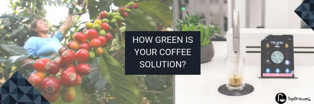 TopBrewerIRL's tweet photo. With #coffee consumption on the increase, it is becoming increasingly important to consider the #sustainability of the coffee you consume. How green is your coffee solution? Find out in our blog: https://t.co/lG9ni8bppR #CSR #Sustainability https://t.co/B8gHYV6XG8
