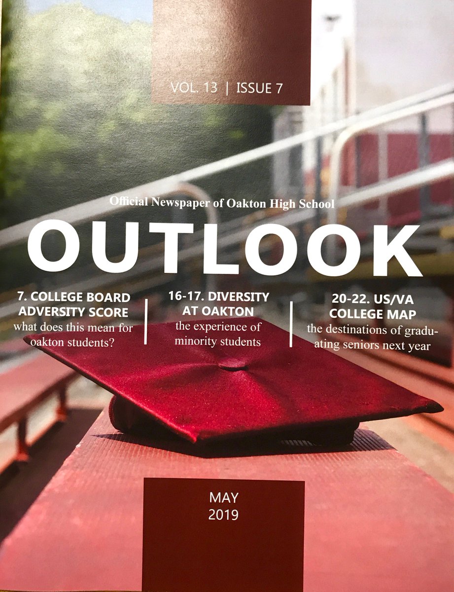 Congratulations to all seniors, make sure you've grabbed a copy of our graduation issue :) Make sure to check out the college map and stories of our departing seniors! <a href="/OaktonHS/">Oakton High School</a>