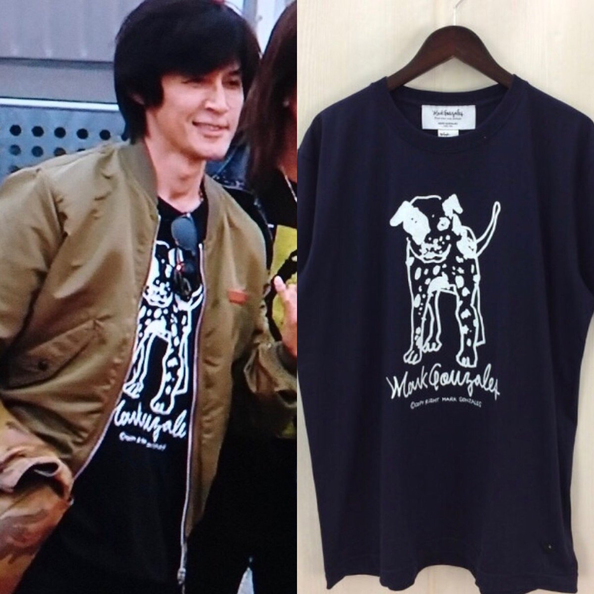 品質保証，限定セール ラスト1 B'z 稲葉さん 着用 GAS Tシャツ 稲葉浩志