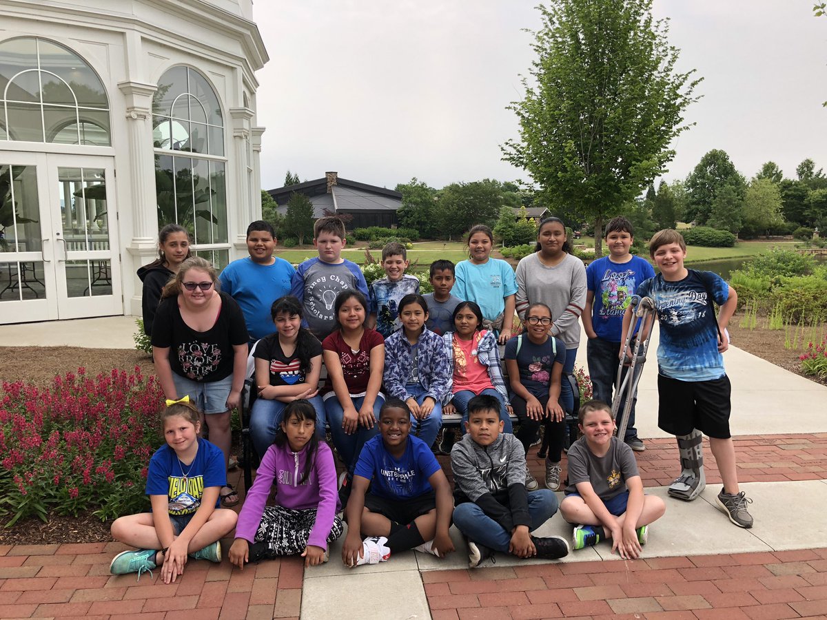 PCES fun at the Huntsville Botanical Gardens! #21stCentury <a href="/PineyPanthers/">Piney Chapel</a>