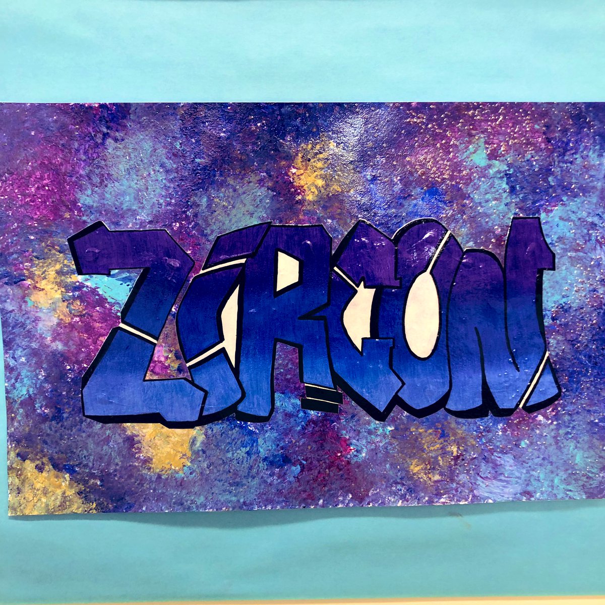 artwithmsmurphy's tweet photo. It takes incredible vulnerability and authenticity to create an art piece to display. These grade 8’s have worked so hard on this project and they are beaming ear to ear with pride and happiness! Well done! 👏🏽@BourgonjeSchool #artseducation #artsed #graffitiart #relationships https://t.co/C1KEfwvAnY
