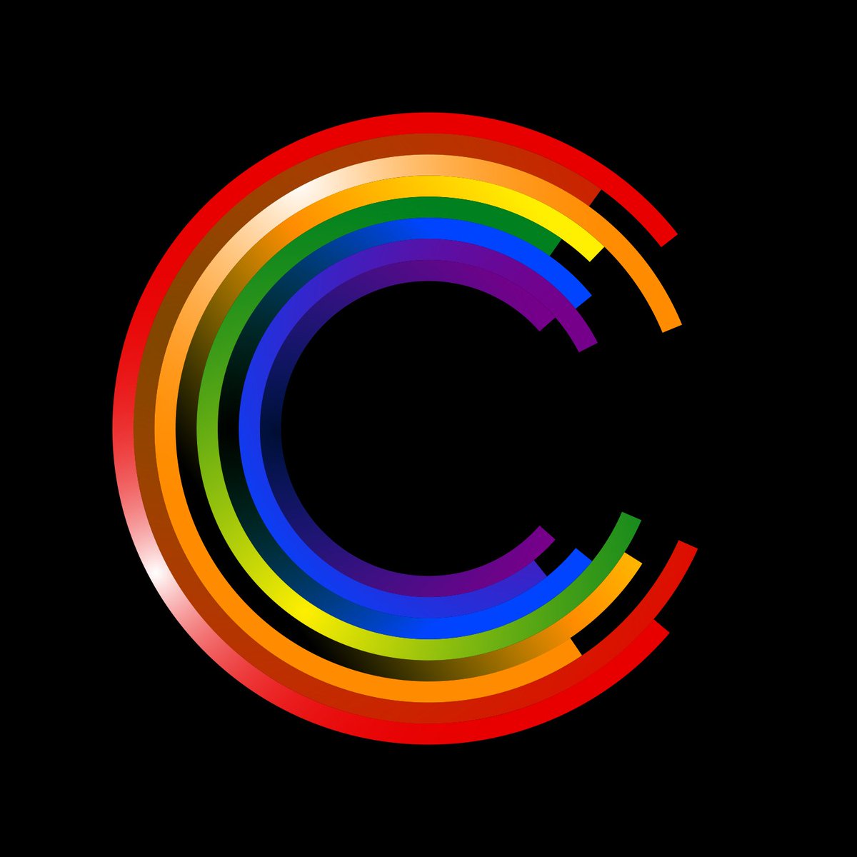 AngLives's tweet photo. As @createchange_me's CBO, I gotta make sure you celebrate #PrideMonth in your own unique style so I glammed up our official logo in gay, lesbian, bisexual and trans flag colors for your social media avatarsโand more to come! ๐ณ๏ธโ๐โ #ChooseToBeFree #RepresentationMatters https://t.co/8hbB4uLhlP