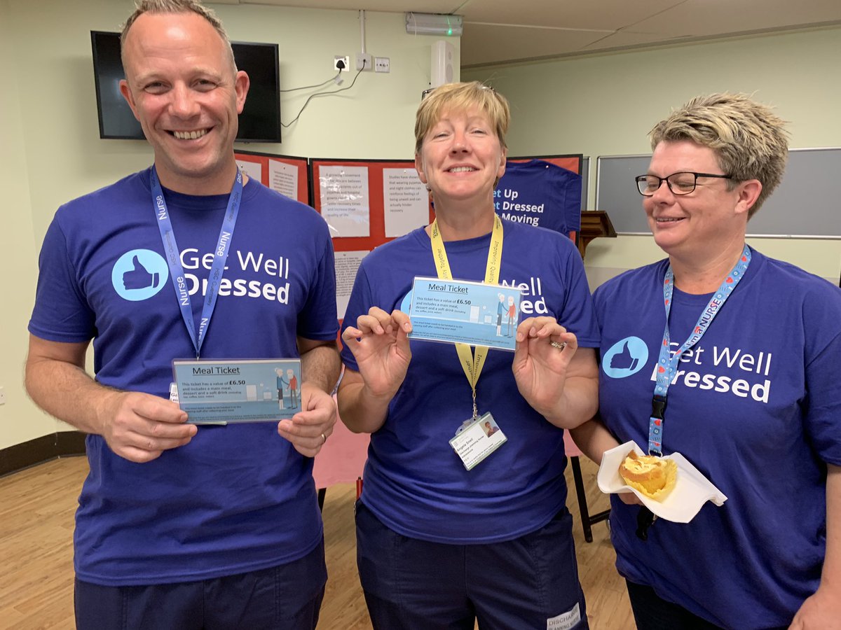 CiqniN's tweet photo. Great excitement at PEH with launch of GWD. Giving meal vouchers to patients who wish to eat in canteen rather than beside their bed. Well done everyone 👏🏻👏🏻👏🏻@CiqniN @CommunityPdl @GuernseyRCN @JulietBeal @burgessinfected @GaryBurgessCI @Kazz946 @Theresa21295672 https://t.co/GQnMtJ251K