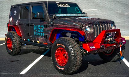 TimePiecePR's tweet image. Sale of Custom 2018 Jeep Wrangler Rubicon @Barrett_Jackson Northeast Auction to Support Veterans Through NS2 Serves bit.ly/2Mt0foZ #barrettjackson