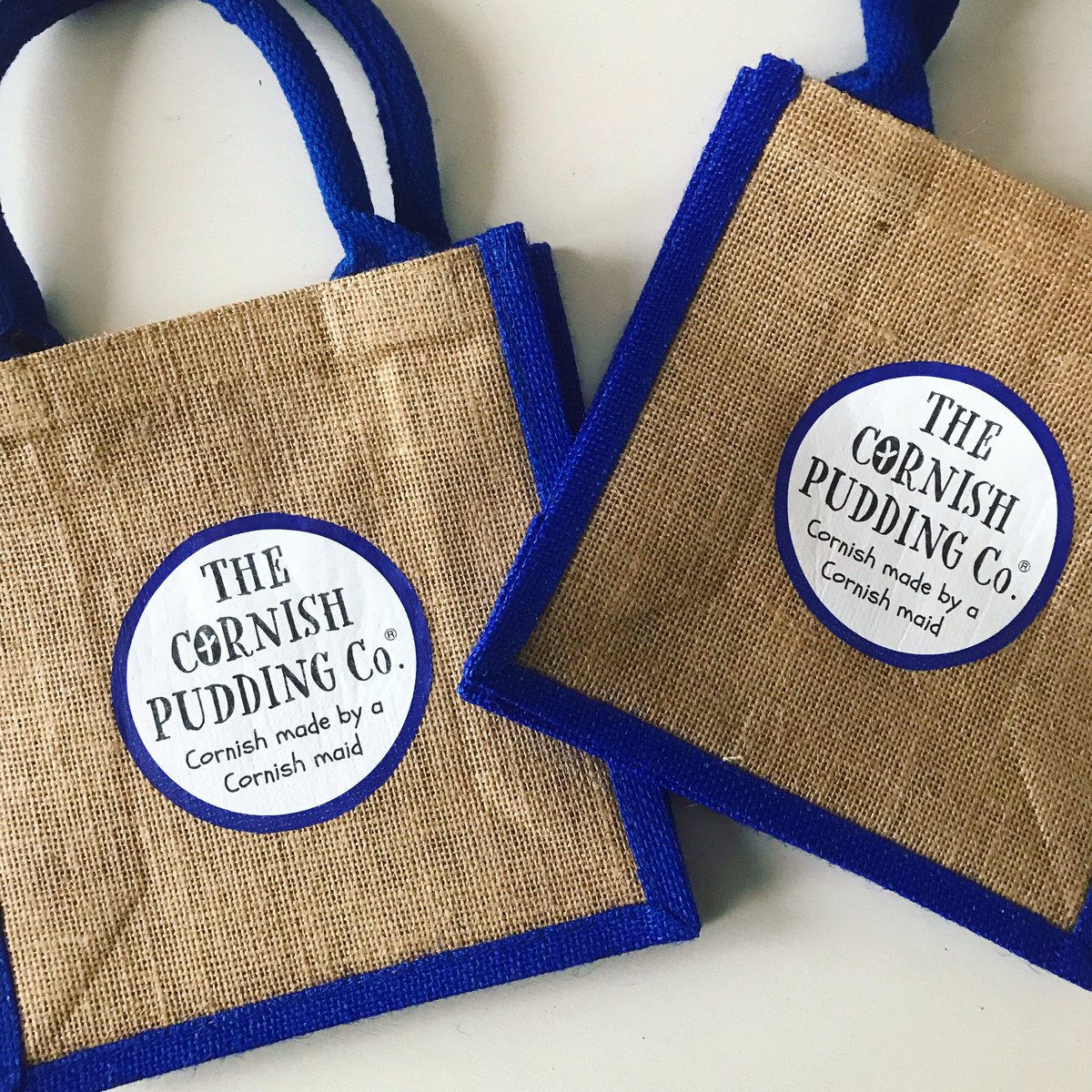 TheCornishPud's tweet image. So excited about our newly printed jute bags! Many thanks to @Precisiondandp 

They will be available from our stand at the Royal Cornwall Show this Thursday, Friday and Saturday! See you there 🍓 

#limitededition #jutebag #logobag #royalcornwallshow