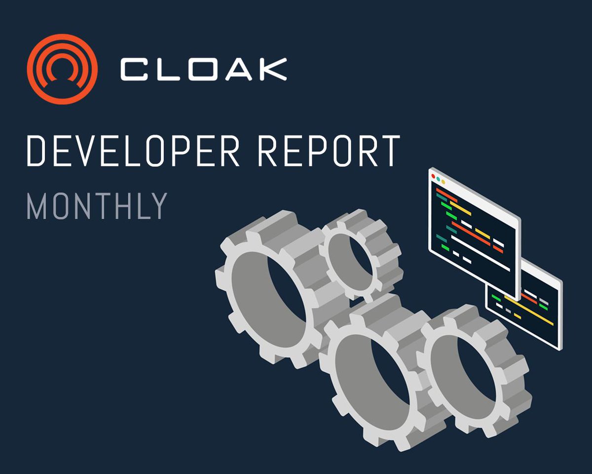 CloakCoin's tweet photo. We're very proud to announce the CloakCoin Developer Report — May 2019
📄 https://t.co/Br1eescILk
#CloakCoin #CloakDevelopment #CloakEnigma #CloakUpdate #CloakBlog #CloakFam #CloakStrong #Phoenix #DeveloperReport #Blockchain https://t.co/B3Jh6sSNi9