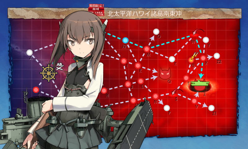 lucerne_a's tweet photo. 機動部隊、大鳳旗艦でE5甲クリア！
最後はエース阿武隈のカットイン！
これにて終わり！ https://t.co/txvXAlJjoV