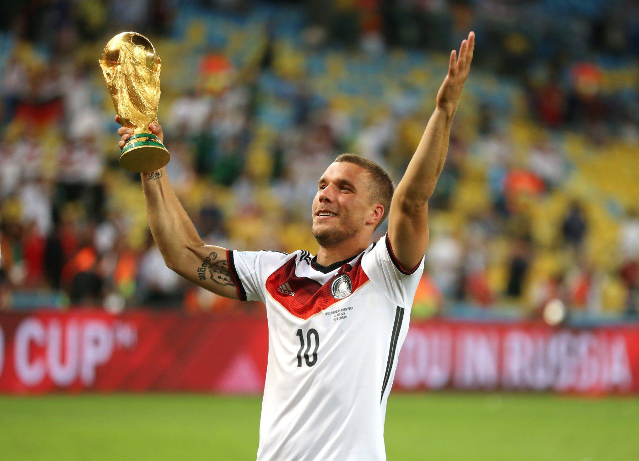 4th June 1985 a star  was born. 

Happy Birthday Lukas Podolski - 2014 Word Cup Winner. 