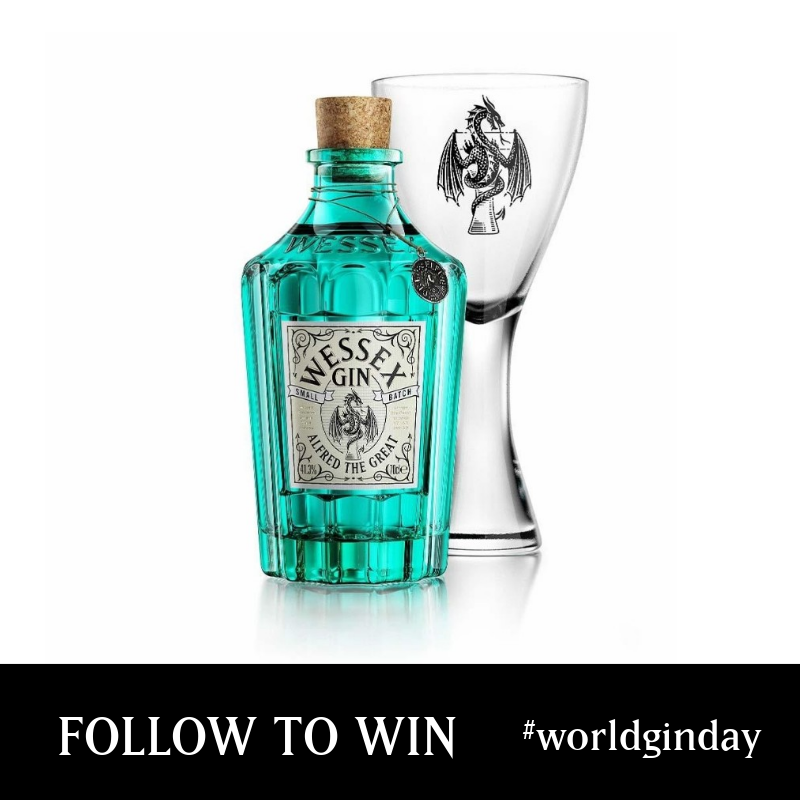 WessexGin's tweet photo. Retweet to win a bottle of Alfred The Great. Our competition closes on Saturday June 8th - #WorldGinDay - at 11pm.

One winner will be picked at random. Entrants must be over 18 years old.

Find @wessexgin on Facebook and Instagram for more chances to win! #gin #wingin #wessexgin https://t.co/0heRoqwoYm