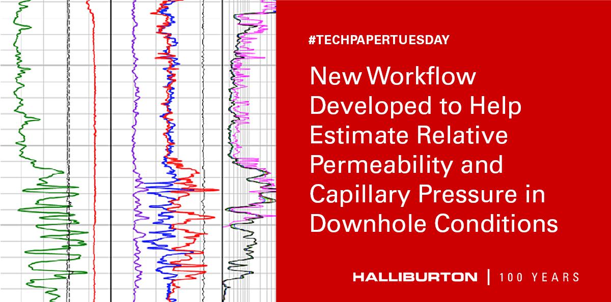 Halliburton's tweet photo. Discover a new workflow developed to estimate relative permeability and capillary pressure curves in our #TechPaperTuesday >> https://t.co/oPmV7fJcEr https://t.co/t8V0vEwHVQ