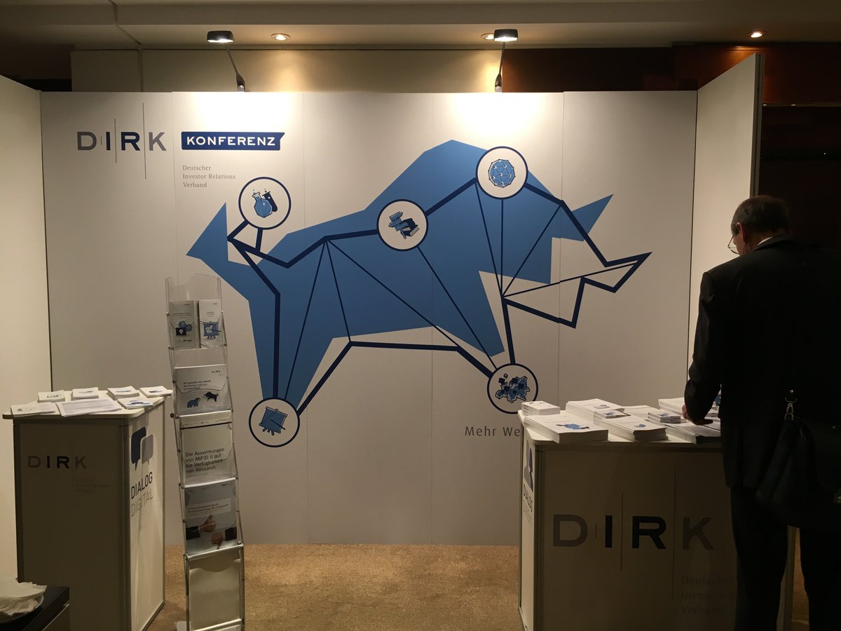 IR_community's tweet photo. #DIRK2019: Das war die letzte Workshopreihe der 22. #DIRK-Konferenz. Herzlichen Dank allen Referentinnen & Referenten für ihre Beiträge. Jetzt wünschen wir allen Teilnehmern/innen einen feierlichen Abschluss auf dem Galaabend!
#InvestorRelations #IRchat @DeutscheBank @westinffm https://t.co/G7LjW38oV2