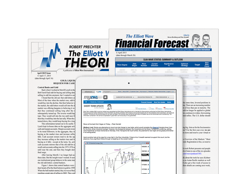 elliottwaveintl's tweet photo. Bob Prechter's May Theorist mapped out the most likely path for stocks through 2021. The June Financial Forecast shows which of Bob's two scenarios is playing out -- and shows you where we are in that pattern today. Don't miss this  pair of publications. https://t.co/YBFUzwp1PU https://t.co/3OvS1A2nV5