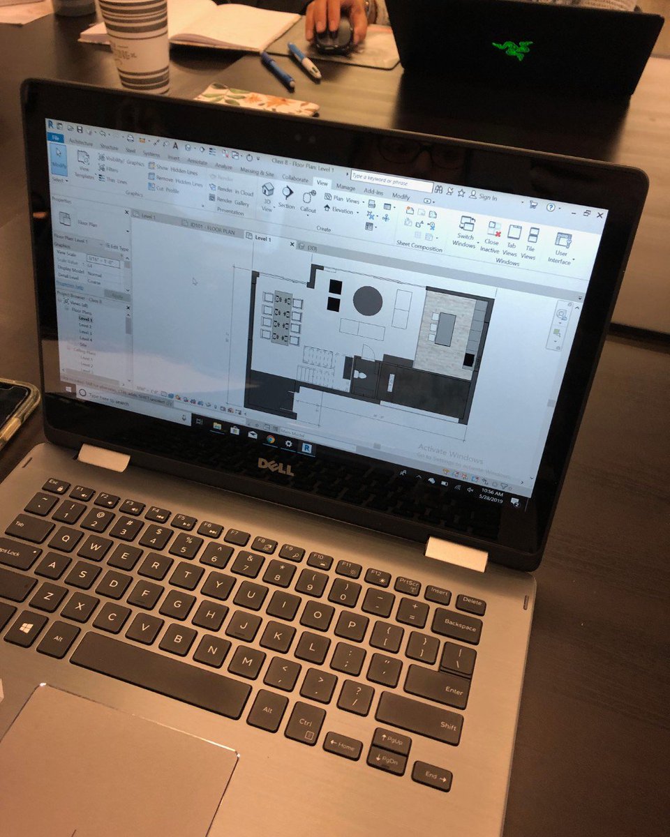 MiamiArtsDesign's tweet photo. Wondering what our students put together for that office space? Check out one of their #designs! #MiamiArtsDesign #MADEmiami #miamiMADE #interiordesign #revit #designclass #designers #autocad #sketchup https://t.co/f33PJzt0yO