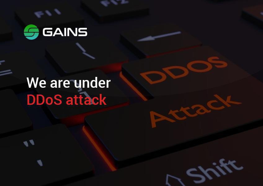 Gains_systems's tweet photo. Dear investors!
GAINS SYSTEMS Platform is under DDoS attack!
Please keep calm. Our specialists make every effort to eliminate the attack as quickly as possible. https://t.co/I8kA1PoPKX