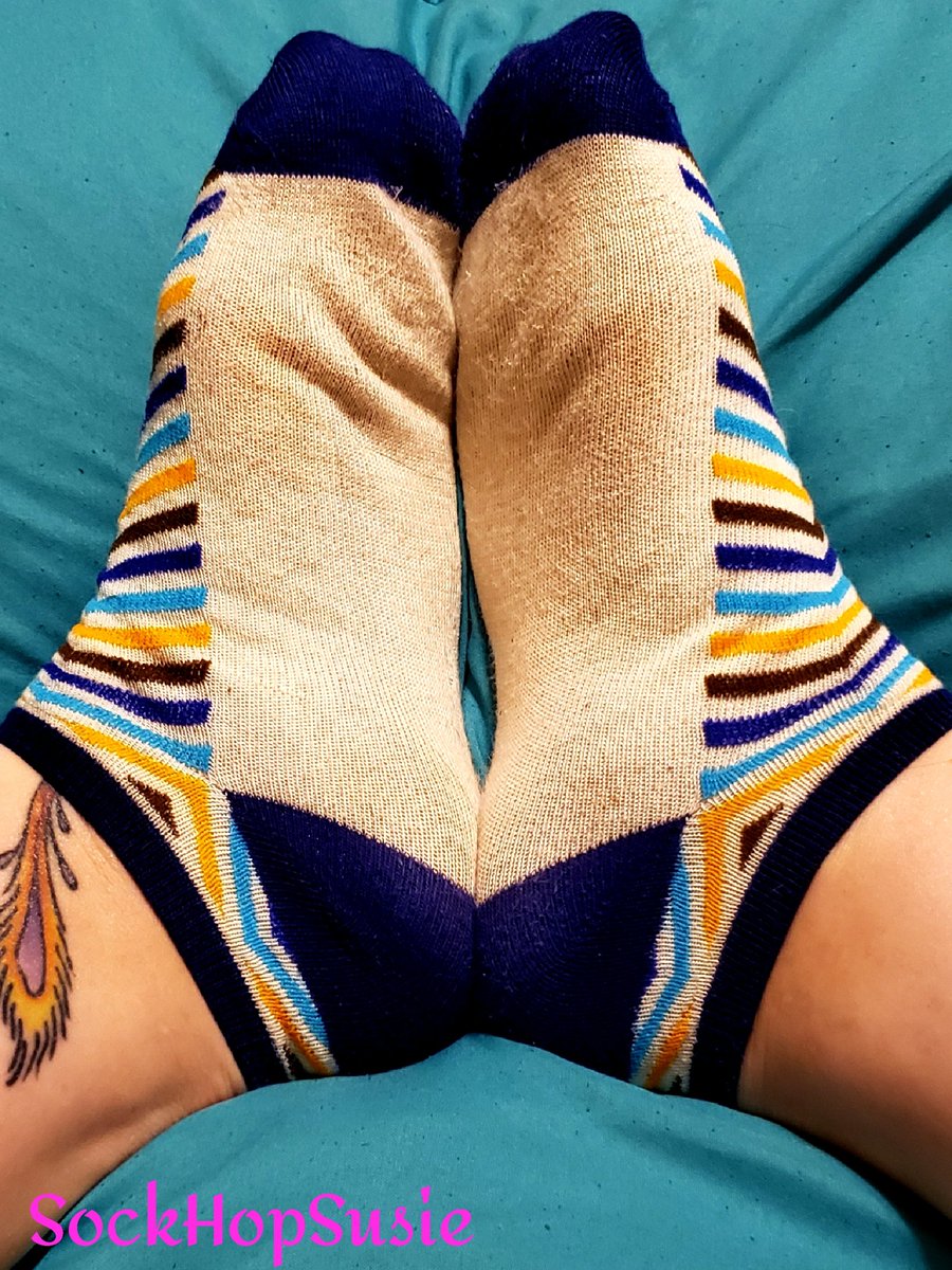 SockSusie's tweet photo. Who wants the #socks I wore to work last night?!? So sweaty from a hard 12 hr shift! I barely had time to sit down! 

This is a Twitter exclusive 24hr auction! (1100 central 6/5)
Bidding starts at $20.

#sockfetish #socksforsale #buymysocks #footfetishnation #feetfetish https://t.co/qtaeUy6YRs