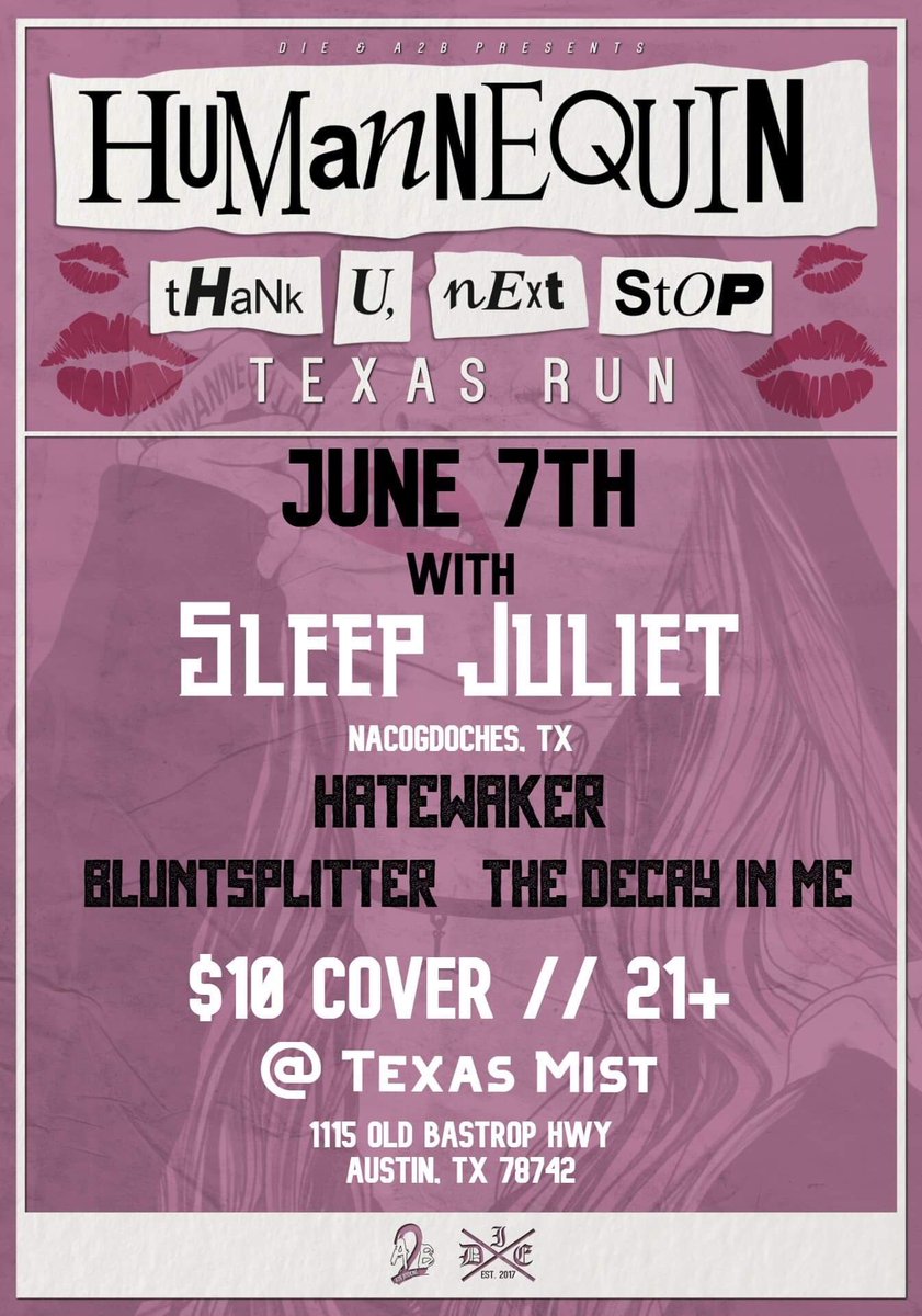 HumannequinTx's tweet photo. We’re getting ready for our first Texas Run. Which date will we see you at? 👀 https://t.co/oiSbEuwP3U