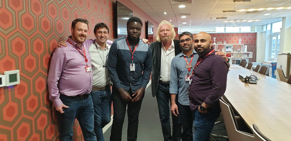 We love working with the innovative team at @VirginTrains, especially when the inspirational @richardbranson himself drops by!

bit.ly/2IkUJPD

#itsupport #innovativeclients #ourcustomersrock #spherica #digitalinnovation #proudpartnership