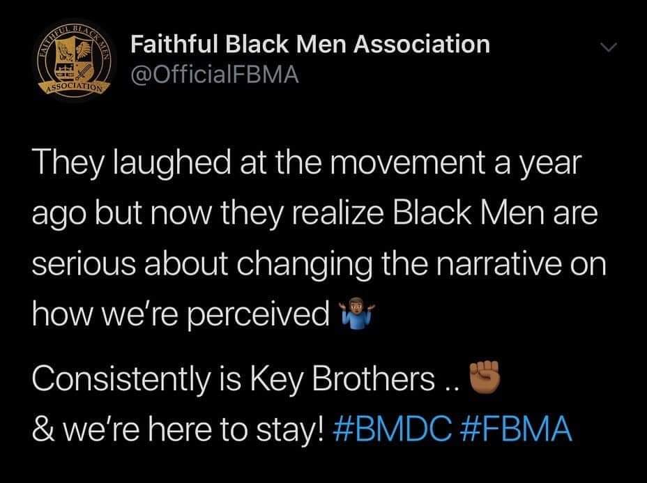 CoachDKidd's tweet photo. Finally got my FBMA (Faithful Black Men Association) card in the mail! 😂💪🏽
Faithful Black Men Association

"Black Men Dont Cheat". I'm a brand ambassador. Get yours now. https://t.co/EQpf9AmGrK