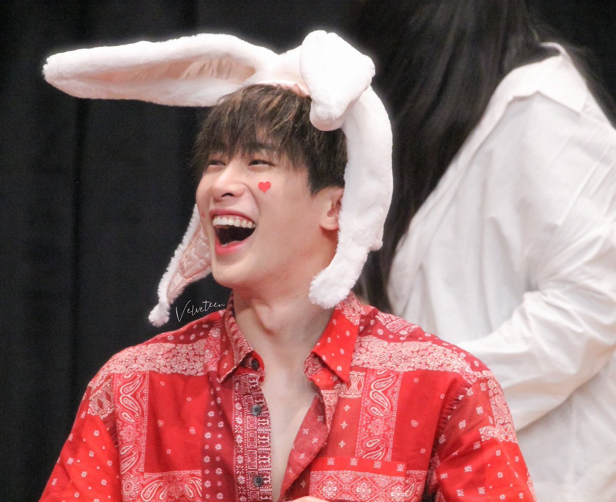 monstyling's tweet image. — ♡︎ #원호┊#monstax 

 → 190316 © velveteen