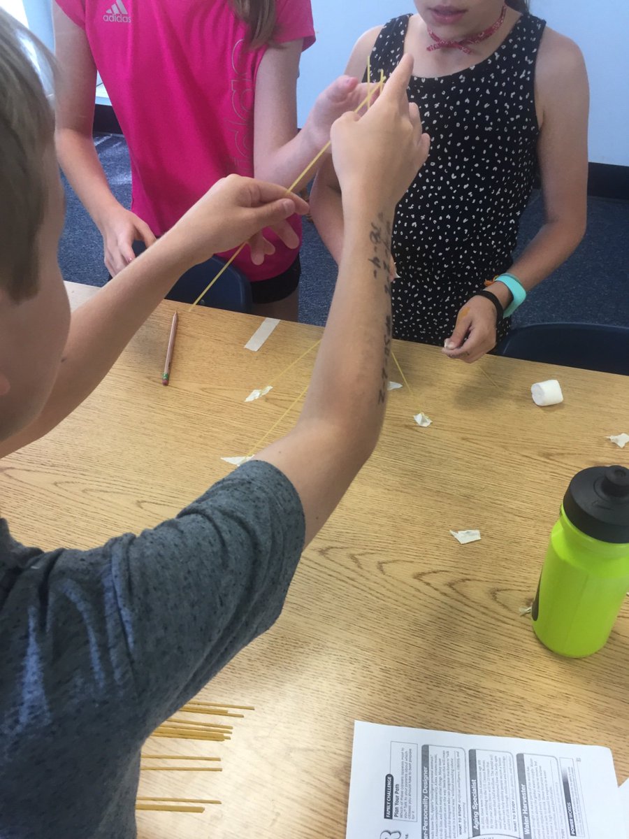 Cohee_Class's tweet image. Team building for summer school. It’s a challenging task but the students are showing grit. @ParkwaySchools @EmpaticoOrg @NNSTOY #Empathy