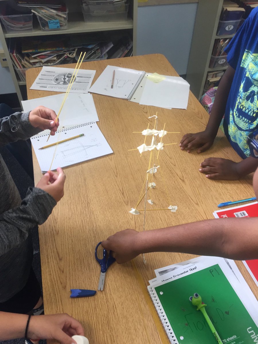 Cohee_Class's tweet image. Team building for summer school. It’s a challenging task but the students are showing grit. @ParkwaySchools @EmpaticoOrg @NNSTOY #Empathy