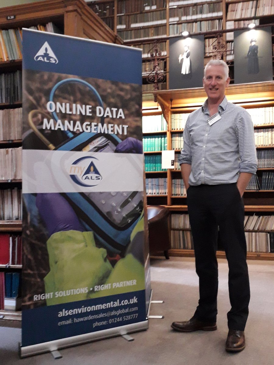 G_Adamson's tweet photo. @ALSUKIreland sponsored the Engineering Geology of Contaminated Land Conference at Burlington House today. https://t.co/F7aHuuO4Qh https://t.co/HAKplGaLZW