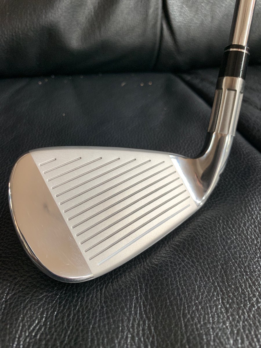 HammerHeadcases's tweet photo. After years of trying I finally won a #Twitter #Contest! Thanks @TaylorMadeGolf for the M6 Speed Bridge 7-iron. I looking forward to putting it in play this weekend! #Speedbridgechallenge https://t.co/1IJwErc8F8