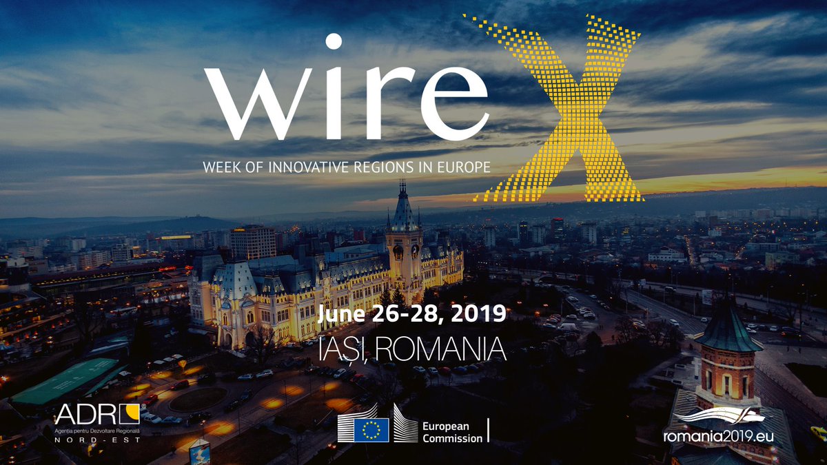 COSTprogramme's tweet photo. ๐ On June 26-28 you'll find us at the Week of Innovative Regions in #Europe ๐ in Iasi, Romania! ๐ท๐ด
Register to attend our sessions ๐ป ๐https://t.co/Hqf8pkRZLq @EUScienceInnov #WIRE2019 #RO19EU https://t.co/ek7YffA5Ew