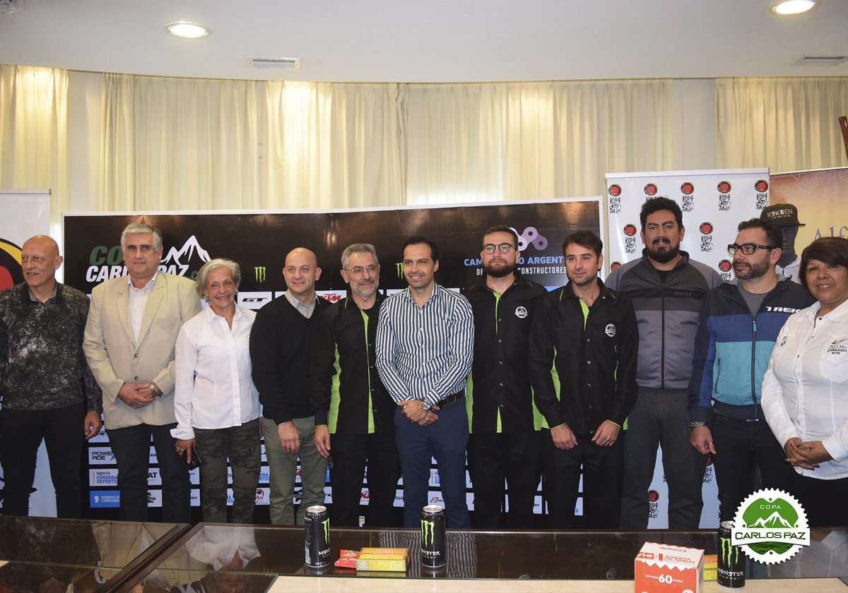 copacarlospaz's tweet photo. Presentación del 11er Rally MTB ''Copa Carlos Paz 2019'' - Campeonato Argentino de Marcas y Constructores en el Palacio Municipal de Villa Carlos Paz 🔛🚴‍♂️

¡Agradecemos a los presentes!

#CopaCarlosPaz
#MTB https://t.co/4cH3YQgRvF
