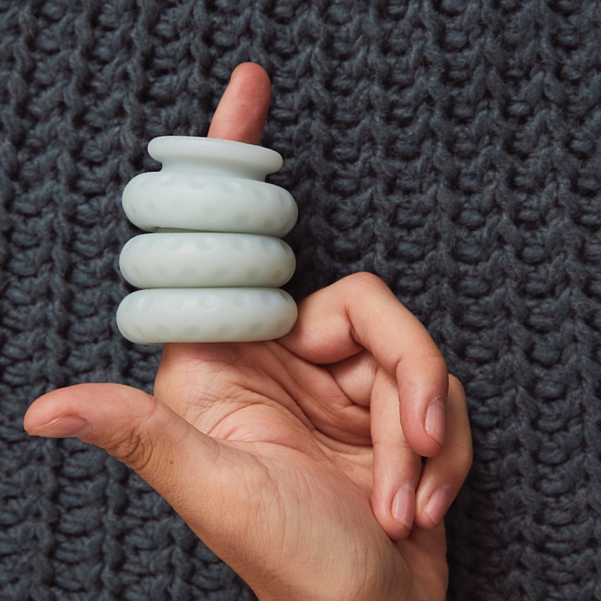 Sexploratorium's tweet photo. Worn externally at the base of a penetrating partner (on their shaft or on a toy), Ohnut compresses down to act as a soft buffer during sex. #sexploratorium #smartsex #sexsmart #sexualintelligence
https://t.co/2S8PiCHV9s https://t.co/oPqGgs4LFI