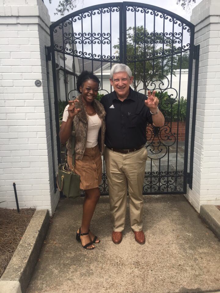 ULMHawkline's tweet photo. Screaming HAPPY BIRTHDAY to our amazing President, @ulmpresident08 Thank you so much for all you do for us!!!! #ULMonroe https://t.co/ZGFTGYi8A9