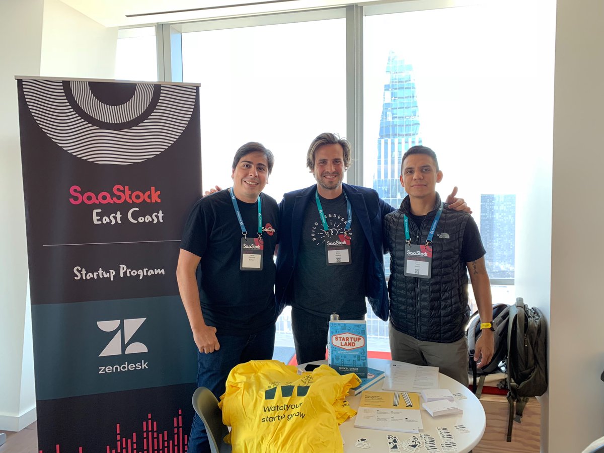 Shift_AI_Events's tweet photo. Our Global Partner @Zendesk representing at the #SaaStockStartupProgram today! 🔥🔥 #SaaStockEastCoast https://t.co/yqlzWk4w5G