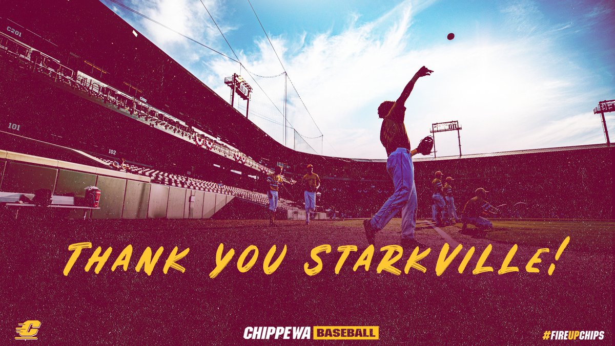 CMUBaseball's tweet image. We can't thank the Mississippi State staff and the people of Starkville enough for all of the kindness and hospitality we received this past week!

What an amazing baseball environment! We feel very blessed to have been able to experience it.

#FireUpChips🔥☝️⚾️
#HailState🐶