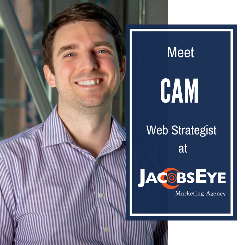 Jacobs_Eye's tweet photo. Back of the house. Backend development. It’s all the same to Cam, who embodies what Jacob’s Eye is about. The former executive chef creates order out of chaos and web experiences out of code. #webdevelopment #webstrategist #JacobsEye https://t.co/Evg57H2dRC