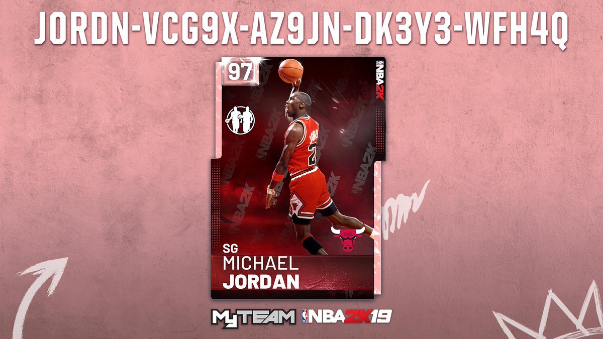 2KFrance's tweet image. Code Vestiaire #NBA2K19 Michael 🐐 
Il y a 27 ans, Michael Jordan nous a offert le "Shrug Game" où il a établi le record des NBA Finals avec 35 points dont six 3 points  en deux quart-temps 😤
Utilisez ce code pour avoir une chance d'obtenir MJ DR, des Jetons ou des MT.