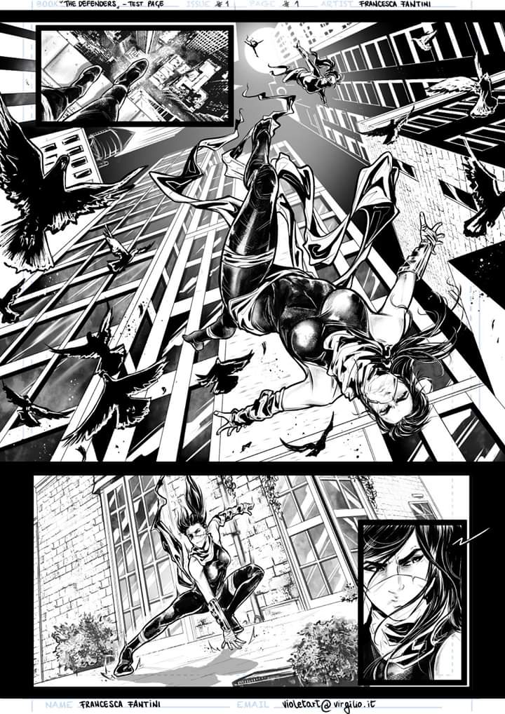 VioletArt22's tweet photo. #ElektraNatchios #Elektra #theDefenders #comicbookartist #comicpages #blackandwhite #italianartist #samplesart #testpages #francescafantini #kunoichi #Marvelcomics #work #ilovemywork
Contact me at: violetart@virgilio.it
Portfolio:
https://t.co/SJXLOOUjpo https://t.co/SLnjTpNeUu