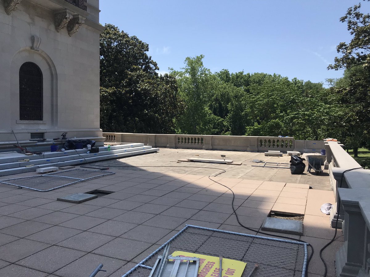 Six Sides BEC is proud to be a part of such a cool project  - the waterproofing restoration investigation of the Carillon War Memorial in Richmond <a href="/ComArchs/">ComArchs</a>